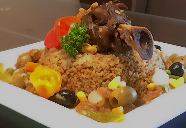 Thiebou Yapp – Fragrant Lamb and Rice with Onion Sauce